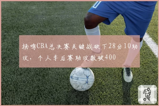 杨鸣CBA总决赛关键战砍下28分10助攻，个人季后赛助攻数破400